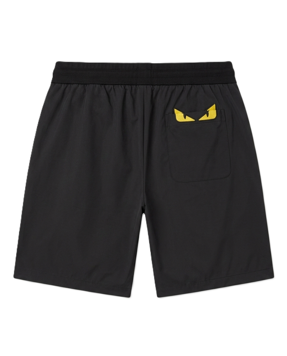 Fendi - Eyes Black Swim Shorts