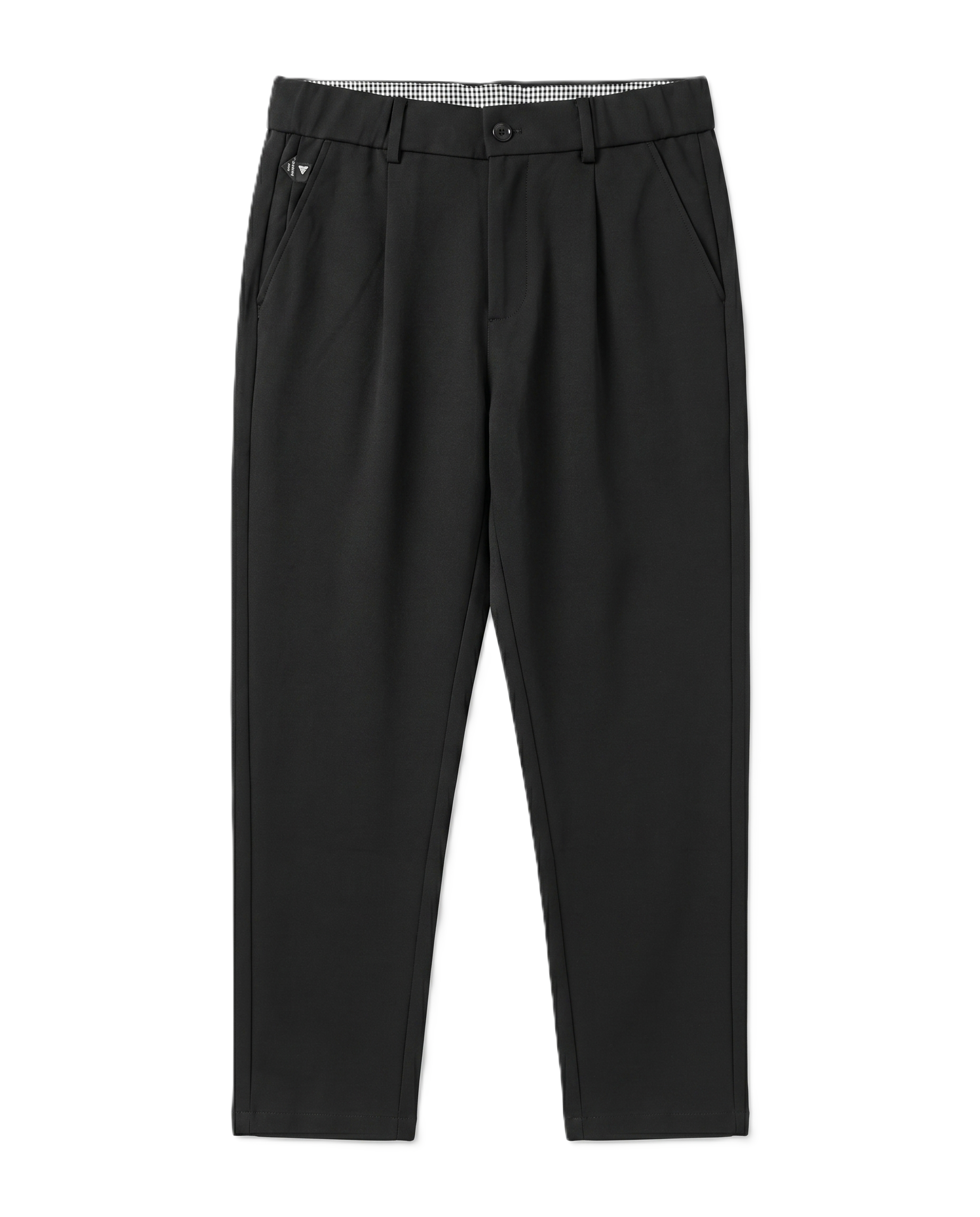 Alo - Men's Tailored Pleated Trouser - Black