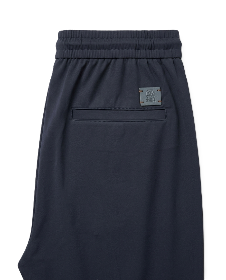 Brunello Cucinelli - Dark Navy Casual Trousers