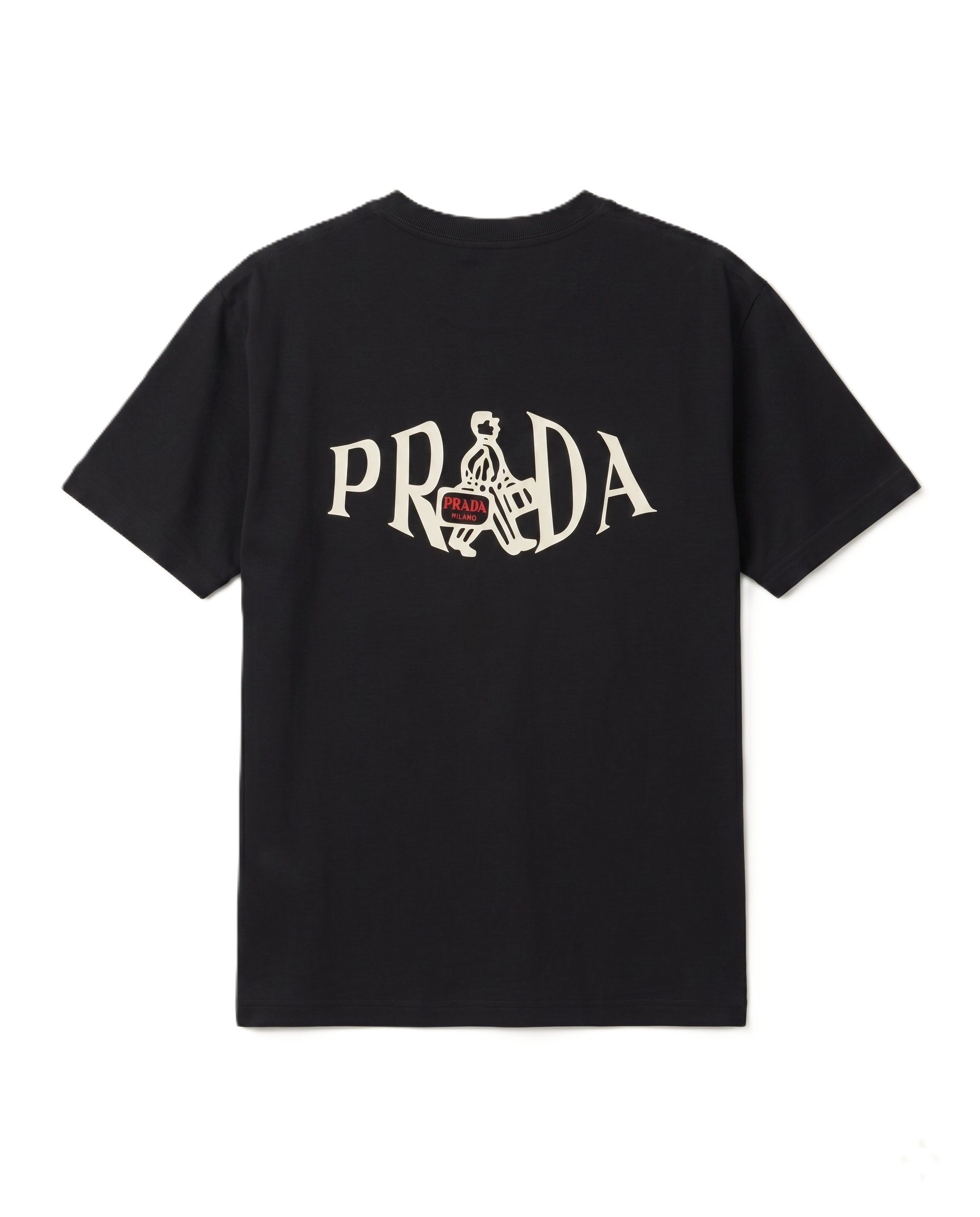 Prada - Black Premium Cotton T-Shirt