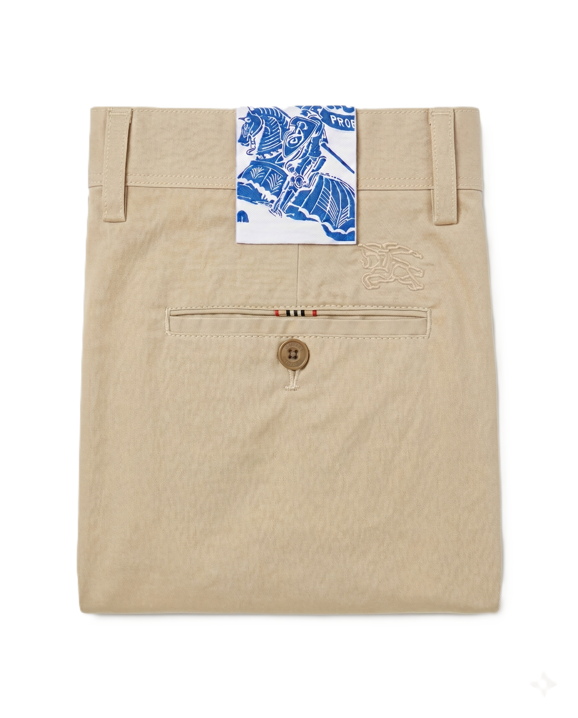 BURBERRY - Tailored-Fit Cotton Chinos - Beige