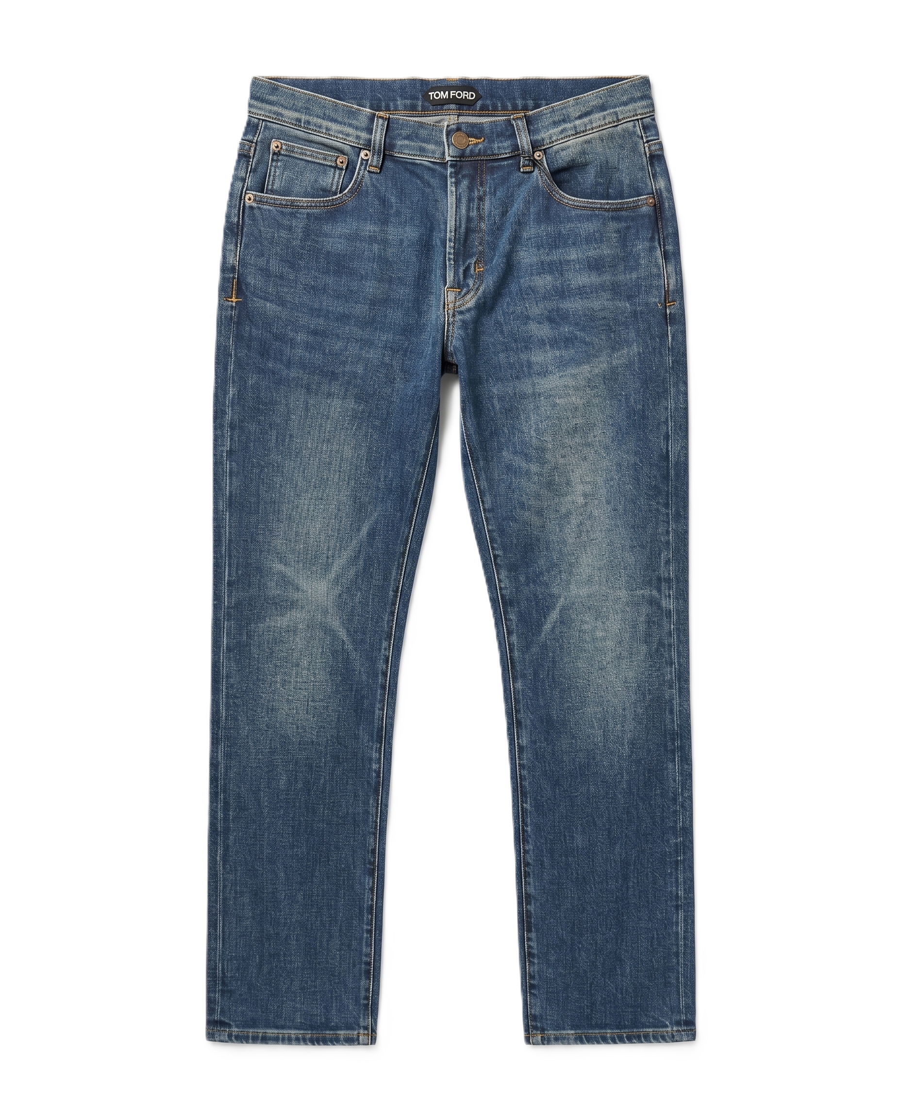 TOM FORD - Mid-Blue Denim Jeans