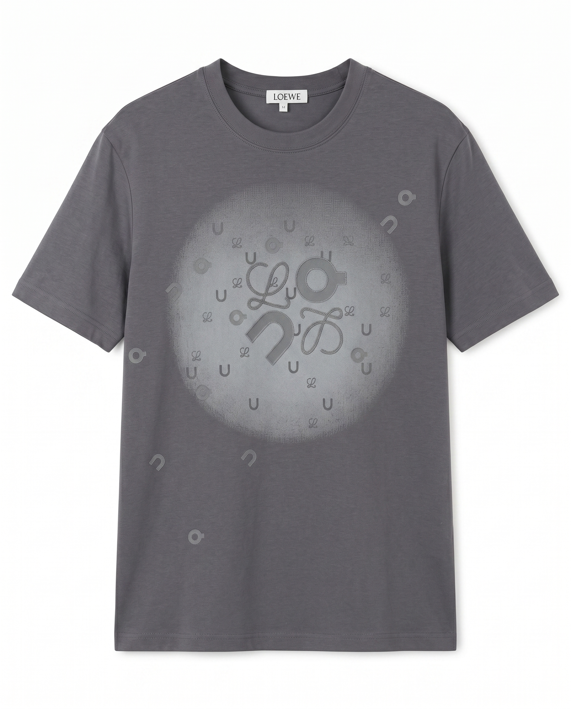 Loewe - Anagram Graphic T-Shirt - Grey