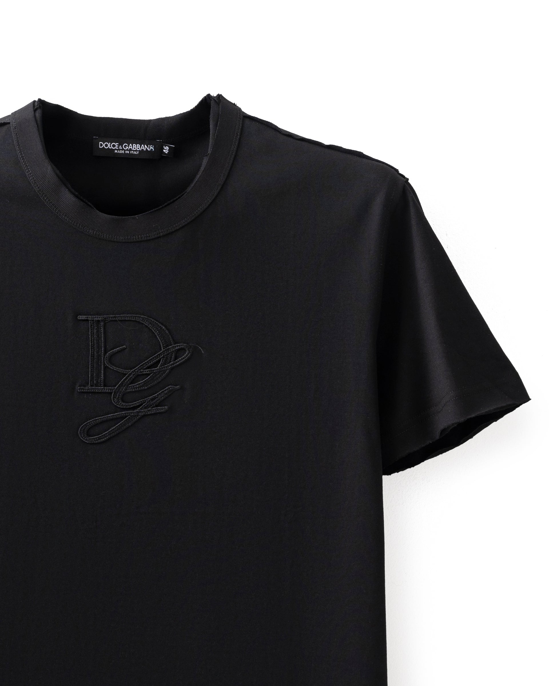 T-shirt Dolce print  Black