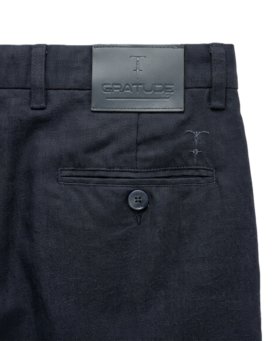 GRATUDE - Premium Navy Blue Trousers