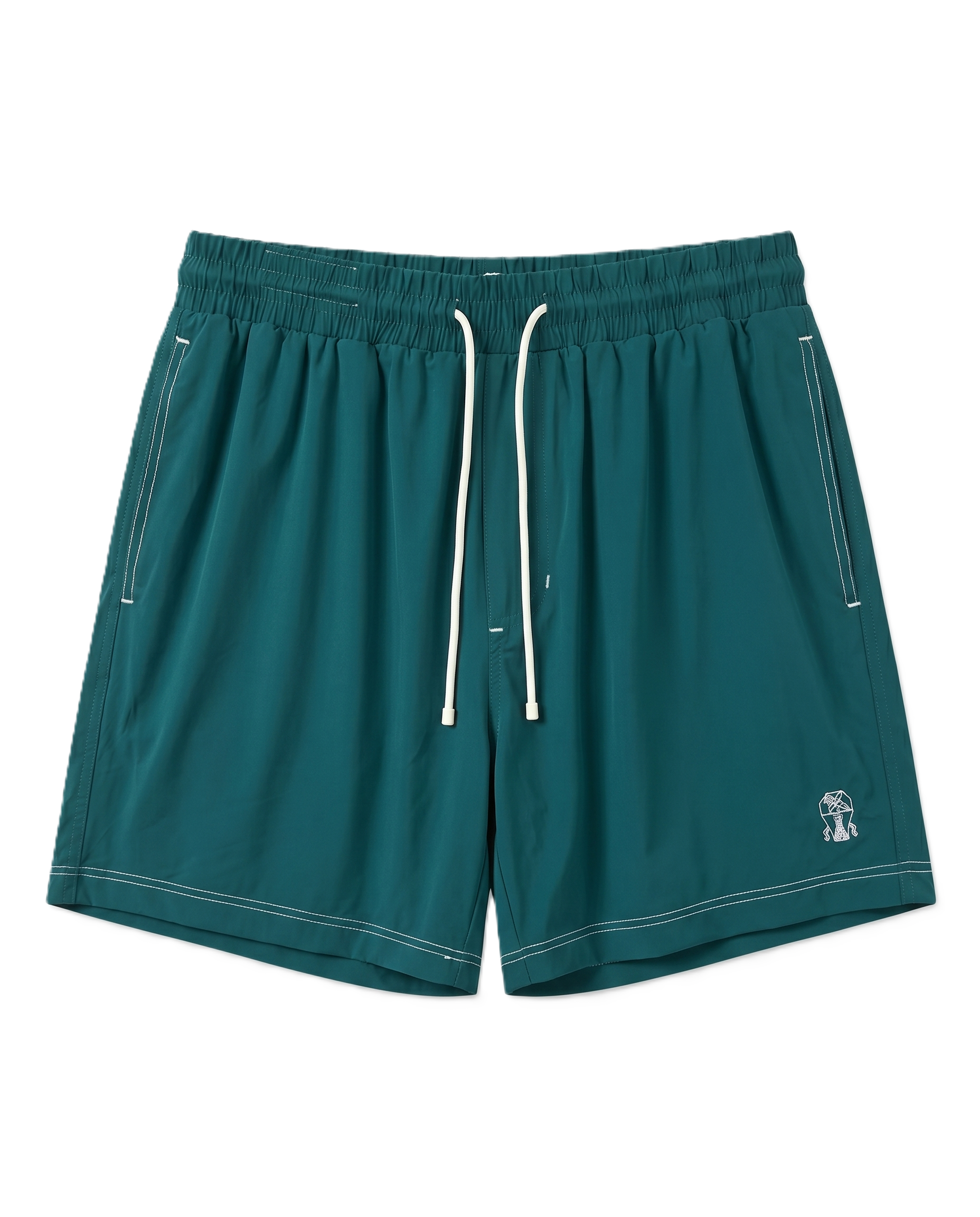 Brunello Cucinelli - Teal Swim Shorts