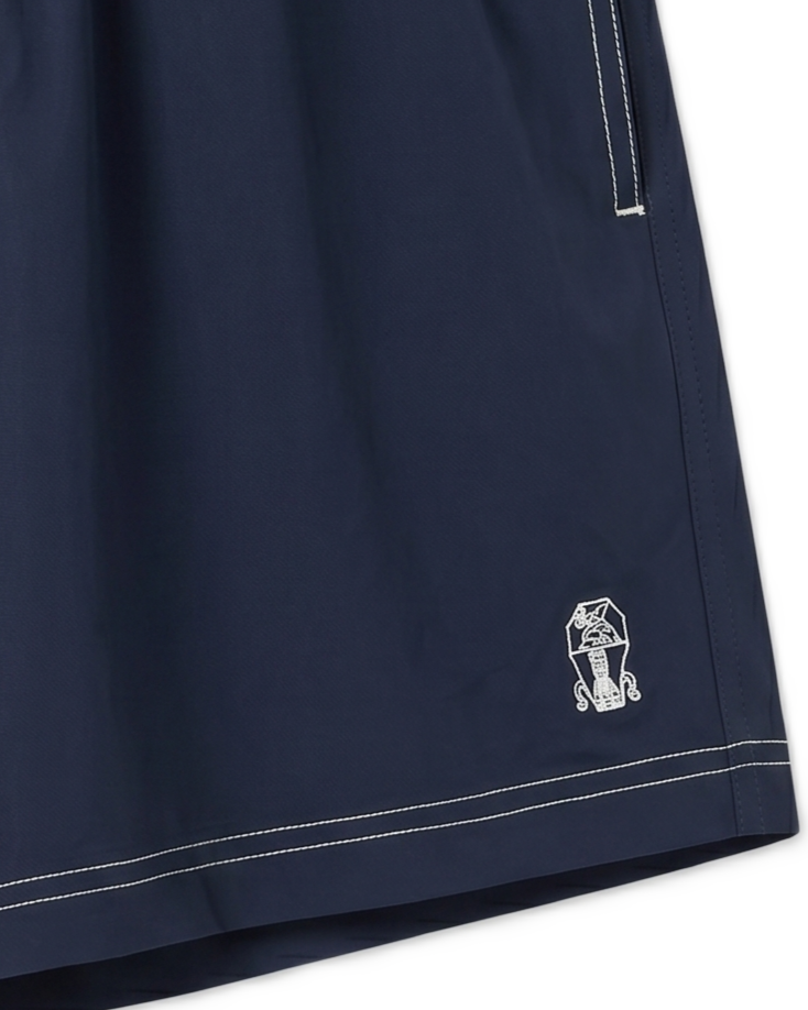 Brunello Cucinelli - Navy Blue Swim Shorts