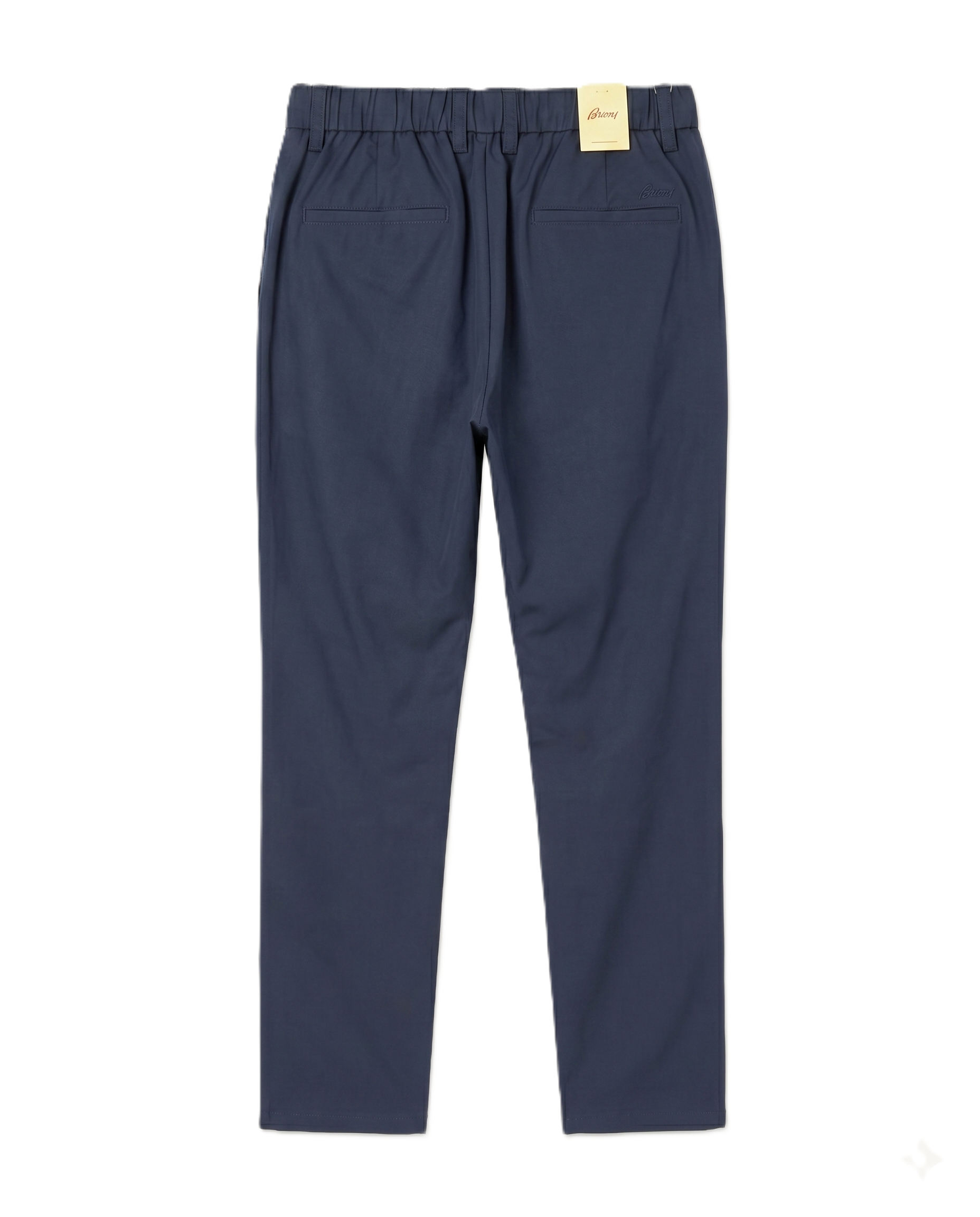 Brioni - Tailored Drawstring Chino Trousers - Navy