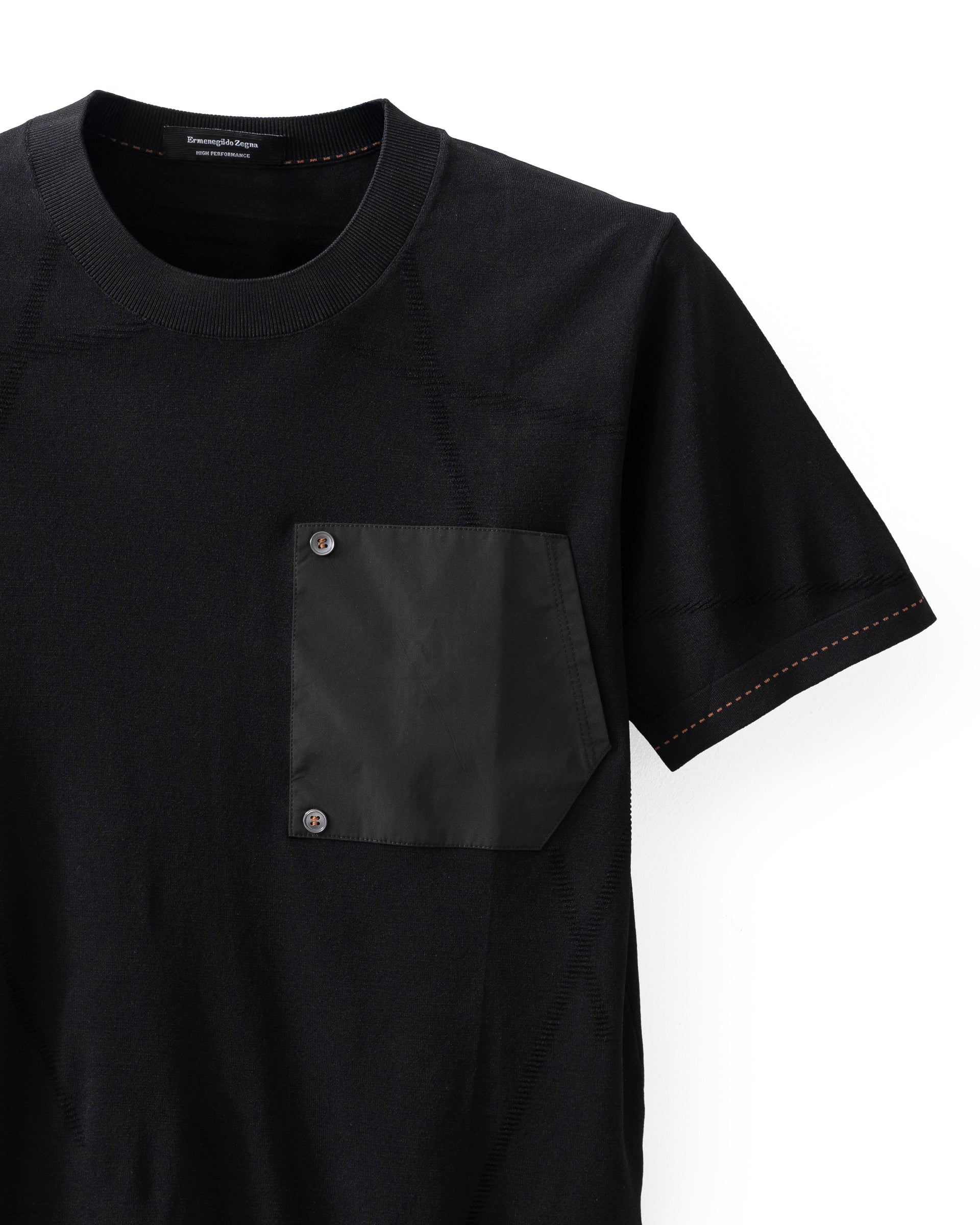 T-Shirt Zegna Black