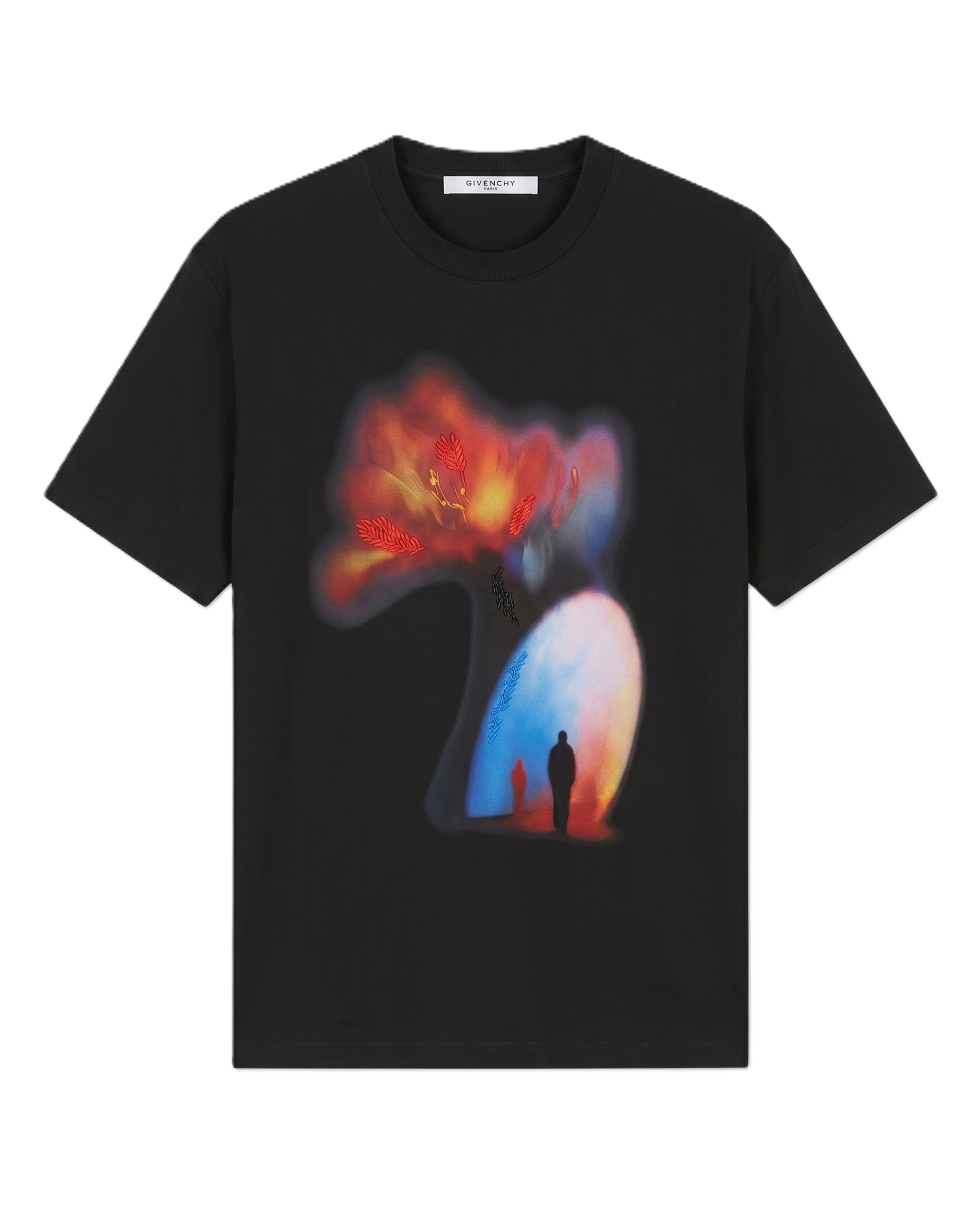 Givenchy - Graphic Print T-Shirt in Black