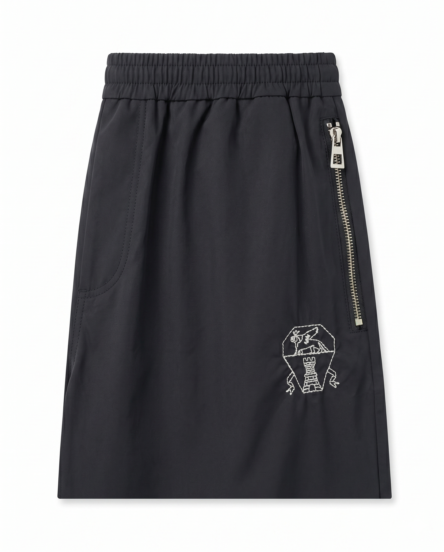 Lightweight Technical Shorts - Charcoal Grey - Brunello Cucinelli