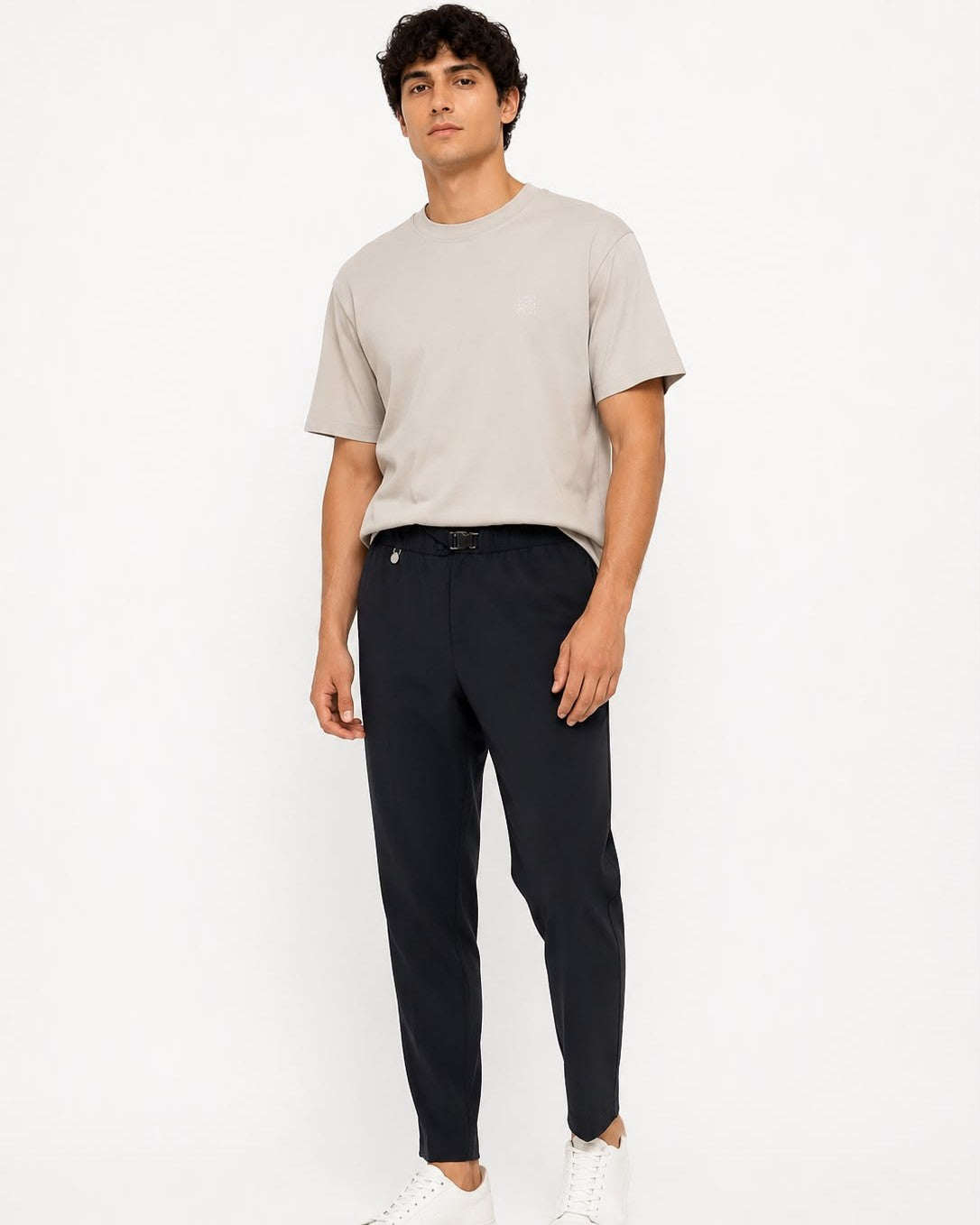 Brunello Cucinelli - Trousers with Elasticated Waist - Navy