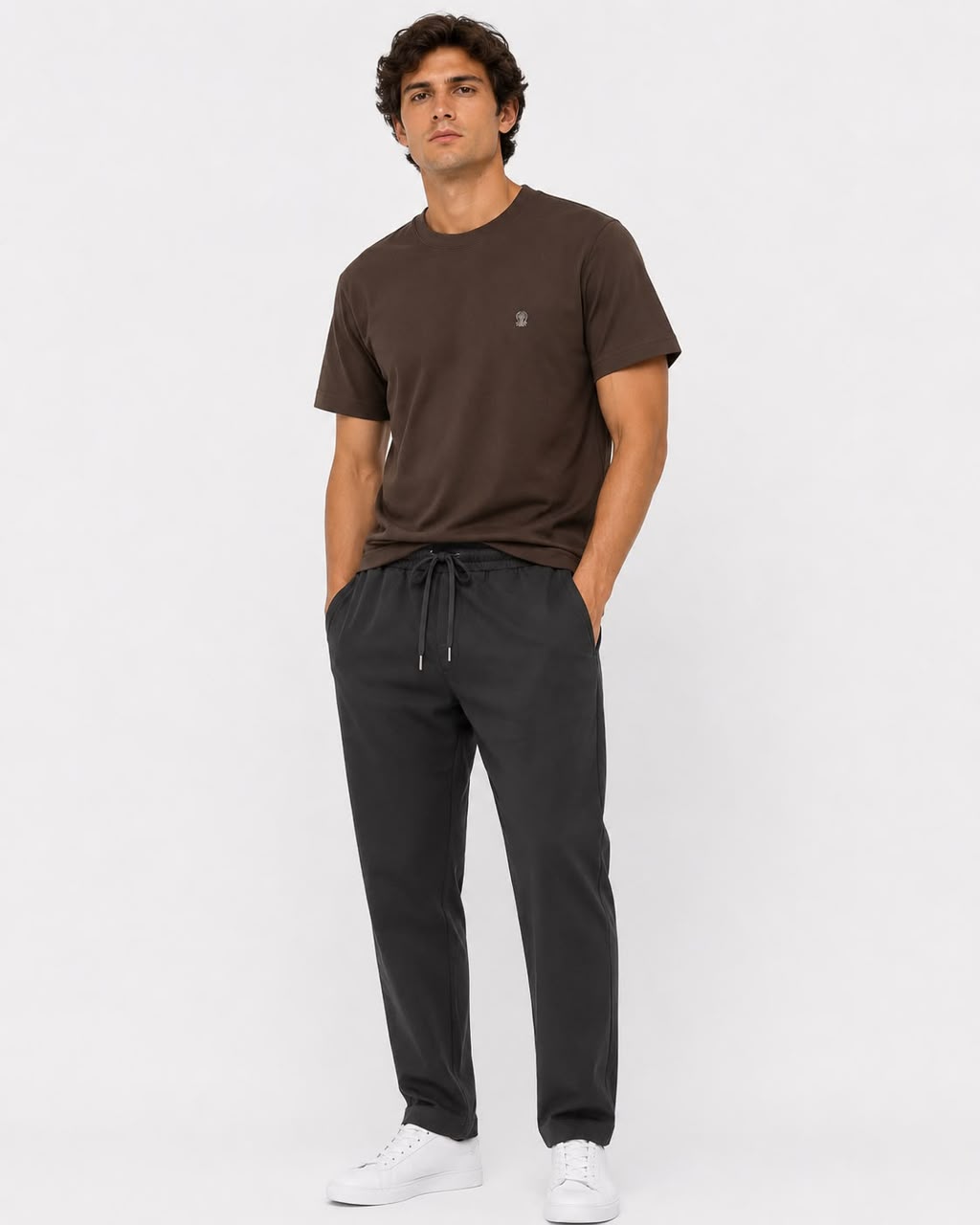 Brunello Cucinelli - Crest T-Shirt - Dark Brown
