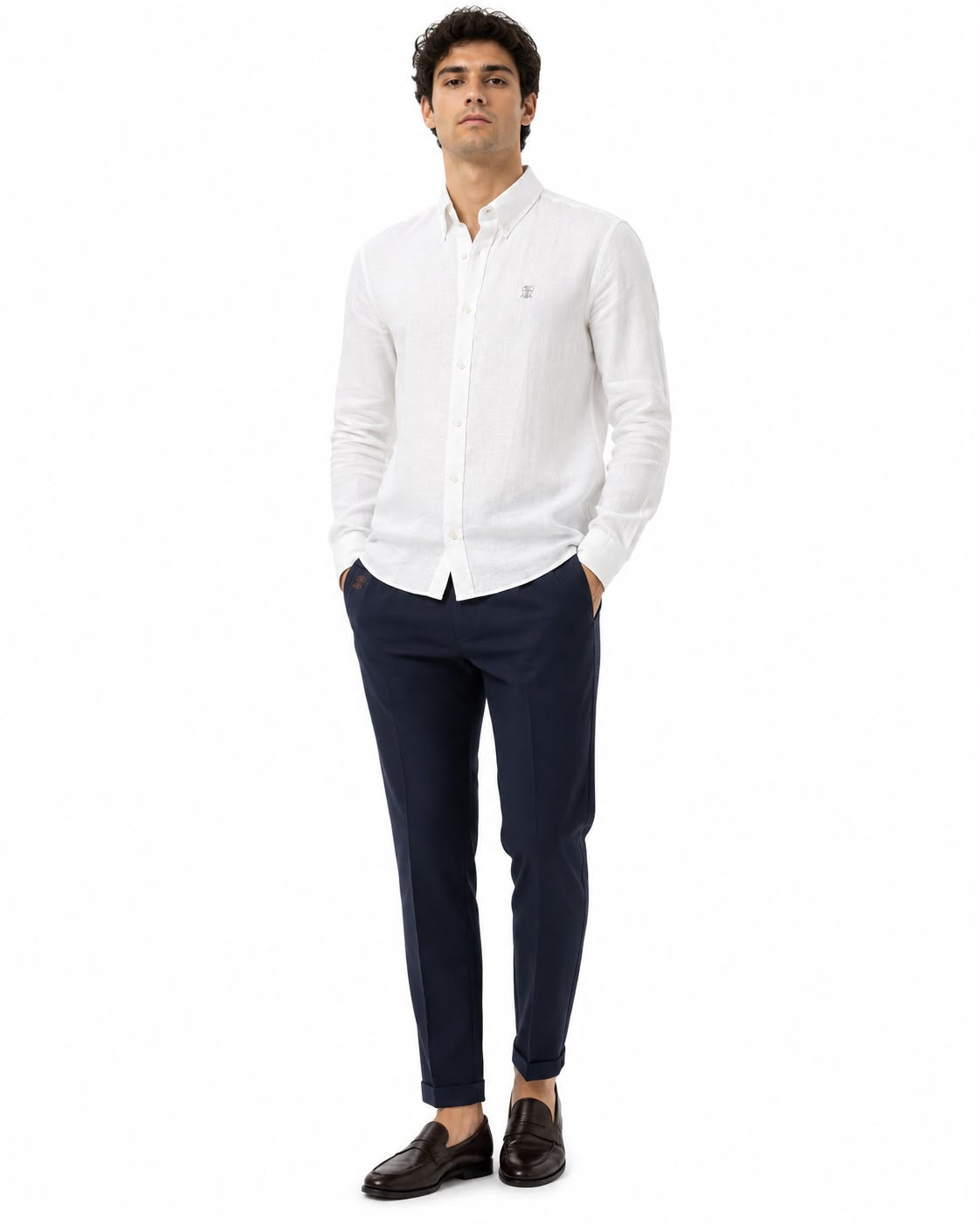 Brunello Cucinelli - Long-Sleeve Shirt - White