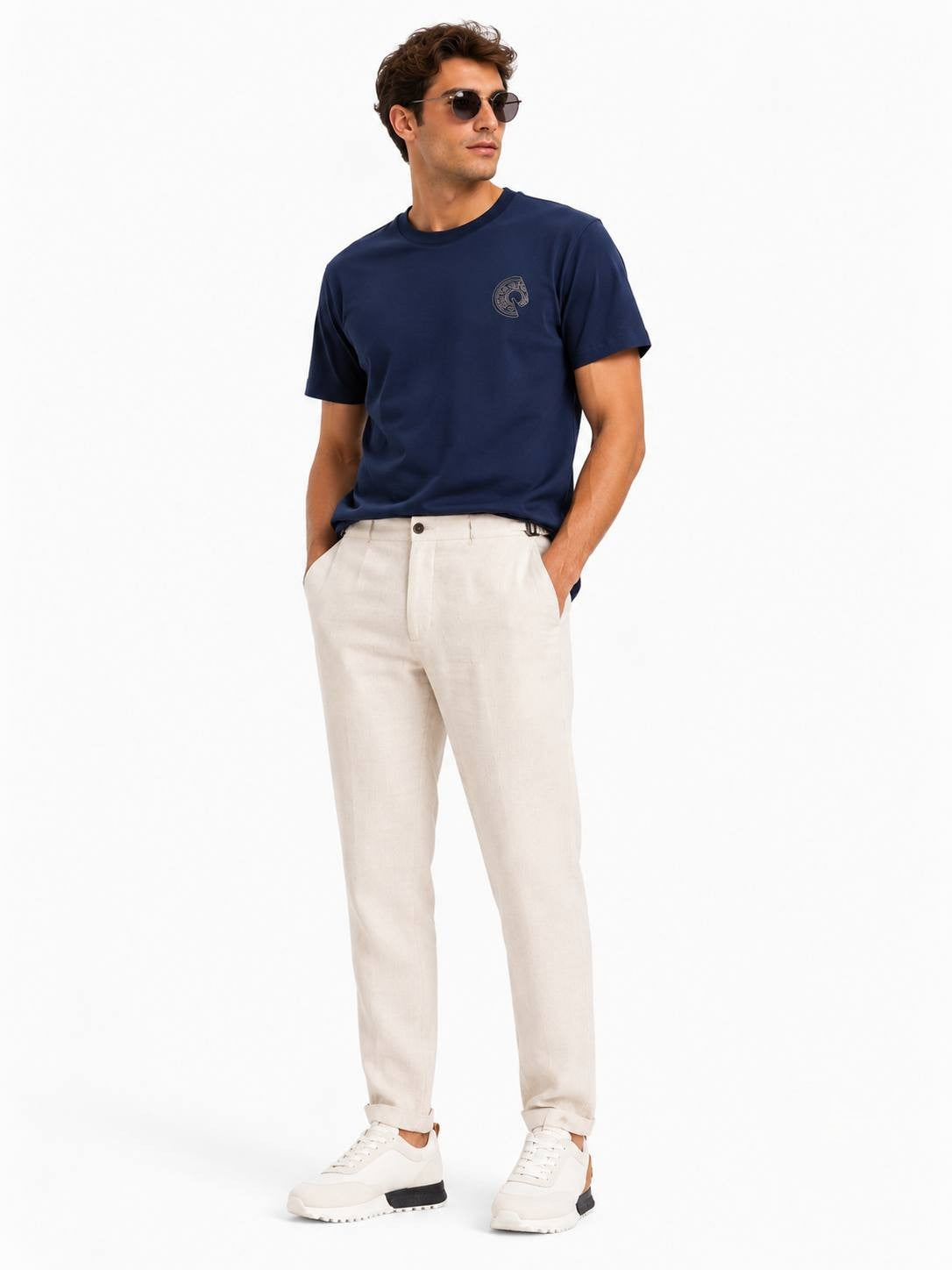 Hermes - T-Shirt - Navy