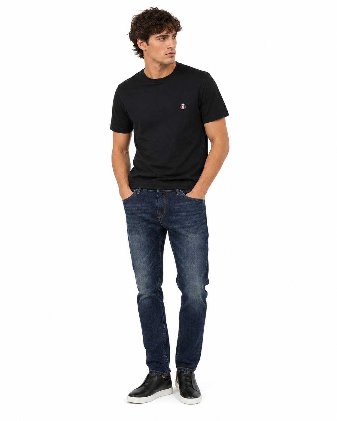 Moncler - Cotton T-Shirt - Black