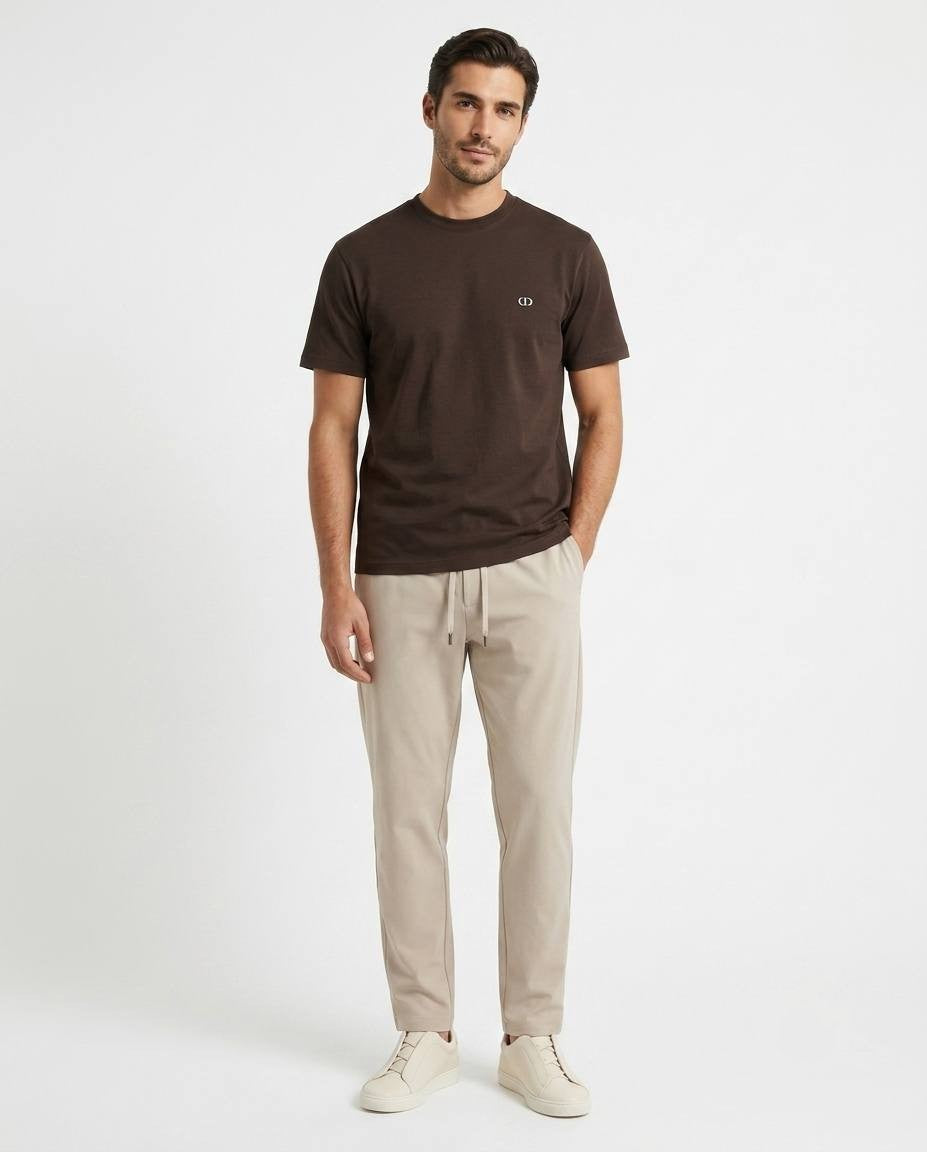 Dior - Cotton T-Shirt - Dark Brown