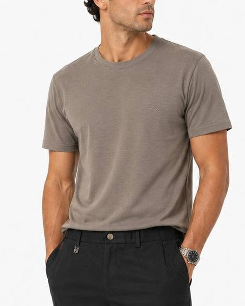 Loro Piana - Crewneck T-Shirt - Charcoal Grey