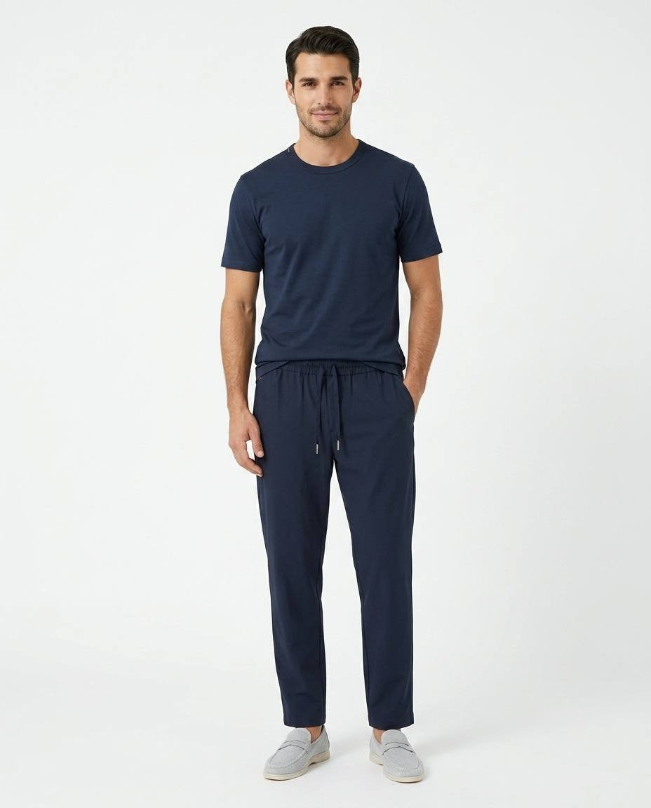 Dolce & Gabbana - Cotton Crewneck T-shirt - Navy