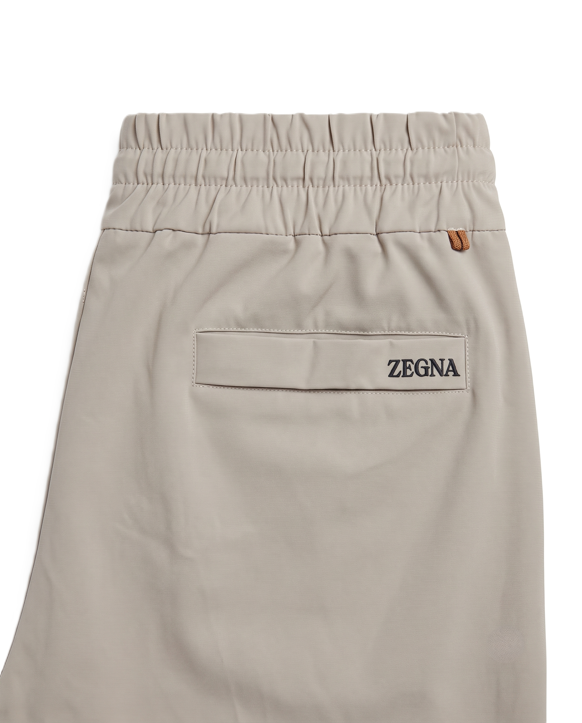 Zegna - Drawstring Waist Trousers - beige